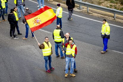 Después de las tractoradas las manifestaciones se realizaron a pie