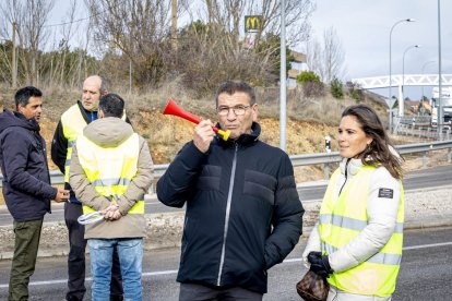 Después de las tractoradas las manifestaciones se realizaron a pie