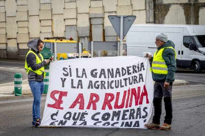Después de las tractoradas las manifestaciones se realizaron a pie
