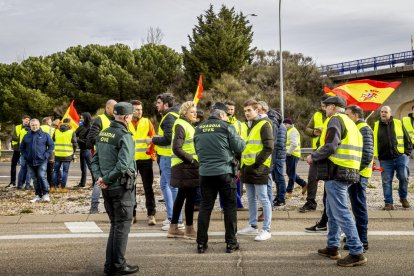Después de las tractoradas las manifestaciones se realizaron a pie