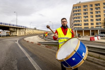 Después de las tractoradas las manifestaciones se realizaron a pie