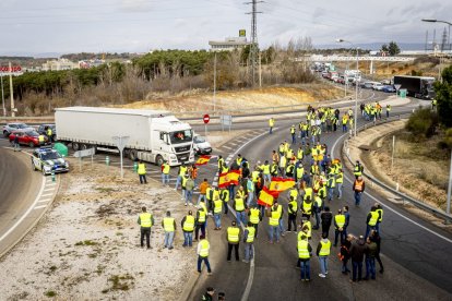 Después de las tractoradas las manifestaciones se realizaron a pie