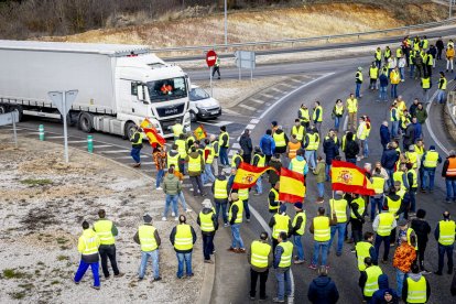 Después de las tractoradas las manifestaciones se realizaron a pie
