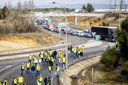 Después de las tractoradas las manifestaciones se realizaron a pie