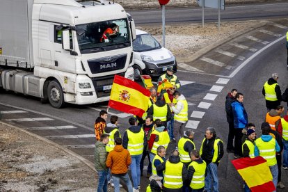 Después de las tractoradas las manifestaciones se realizaron a pie
