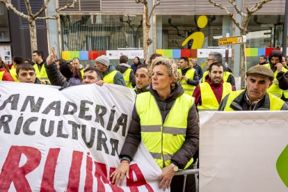 Después de las tractoradas las manifestaciones se realizaron a pie