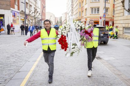 Después de las tractoradas las manifestaciones se realizaron a pie