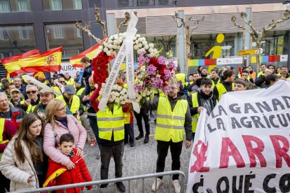 Después de las tractoradas las manifestaciones se realizaron a pie