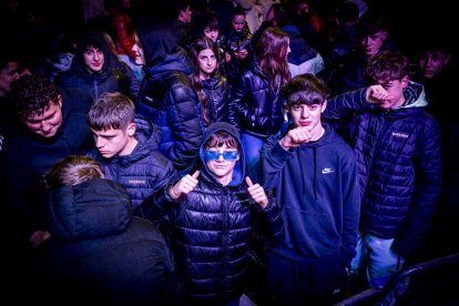 Aunque las condiciones no acompañaban, finalmente el Carnaval comenzó