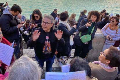 El orfeón soriano deleitó allá por donde cantó