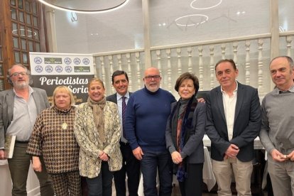 Entrega de los premios de la Asociación de Profesionales de la Información de Soria.