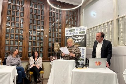 Entrega de los premios de la Asociación de Profesionales de la Información de Soria.