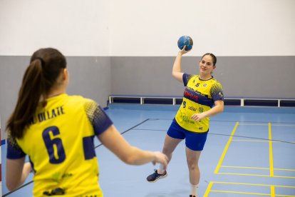 Entrenamiento de un equipo soriano que acaba la temporada este fin de semana.