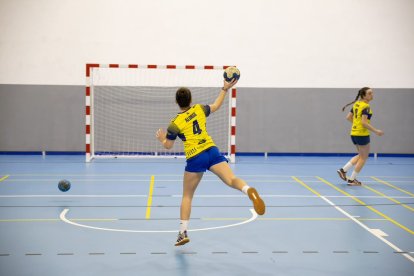 Entrenamiento de un equipo soriano que acaba la temporada este fin de semana.