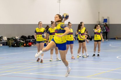 Entrenamiento de un equipo soriano que acaba la temporada este fin de semana.