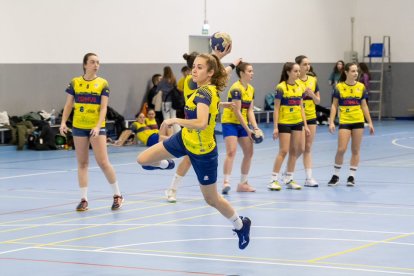 Entrenamiento de un equipo soriano que acaba la temporada este fin de semana.