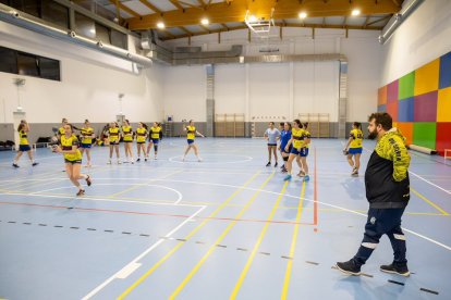 Entrenamiento de un equipo soriano que acaba la temporada este fin de semana.