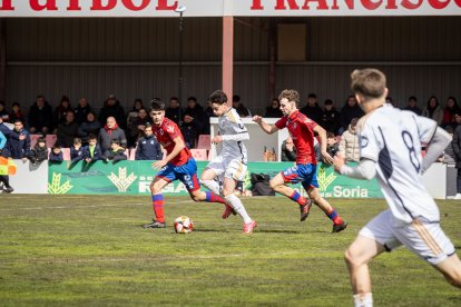 El Numancia Juvenil sucumbe ante el Real Madrid.