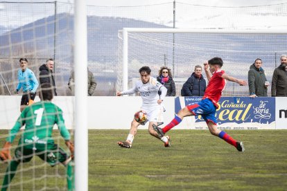 El Numancia Juvenil sucumbe ante el Real Madrid.