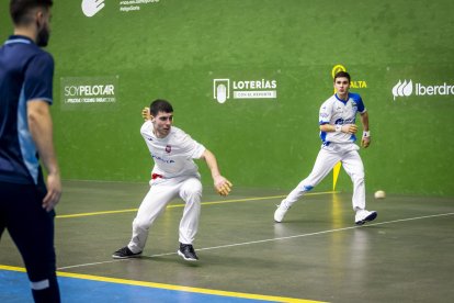 Partido entre Larrañaga y Txoperena