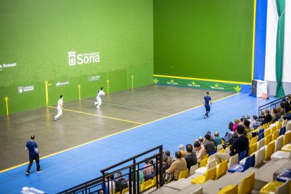 Partido entre Larrañaga y Txoperena