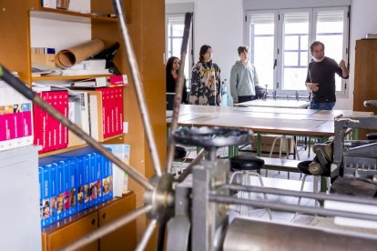 Los futuros alumnos del centro conocen las instalaciones