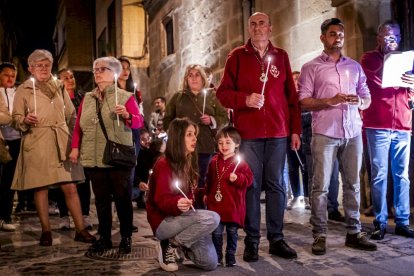 El Vía Crucis partió del Convento de los Carmelitas