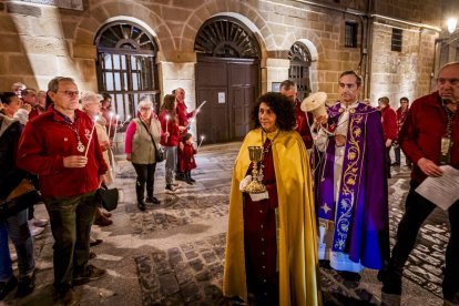 El Vía Crucis partió del Convento de los Carmelitas