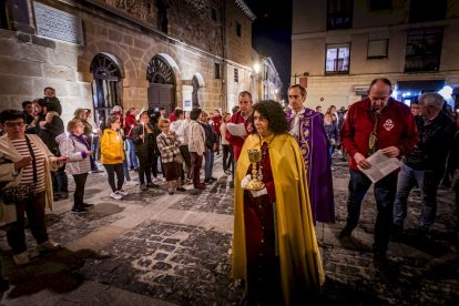 El Vía Crucis partió del Convento de los Carmelitas