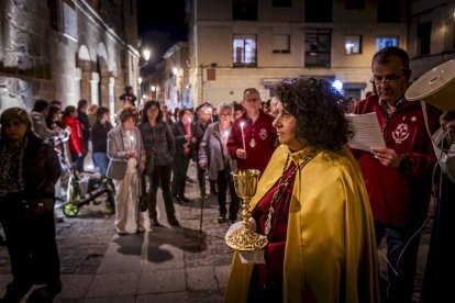 El Vía Crucis partió del Convento de los Carmelitas