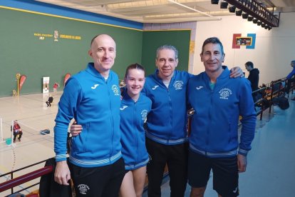 Los integrantes del club que compitieron en La Rioja