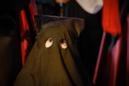 La procesión del Ecce Homo por las calles de Soria.