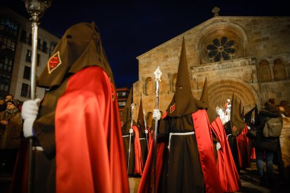 La procesión del Ecce Homo por las calles de Soria.