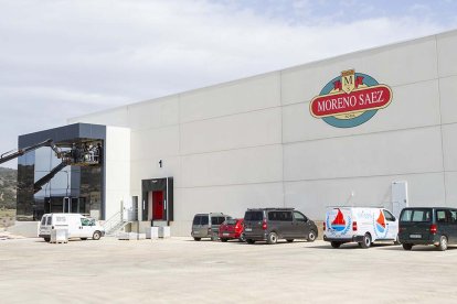 Fachada principal de las nuevas instalaciones de Moreno Sáez en el PEMA.