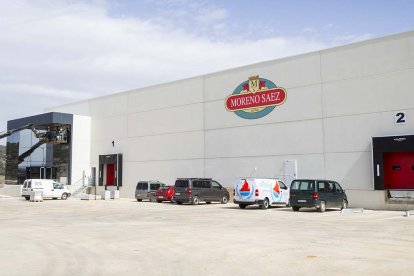 Obras de las nuevas instalaciones de la empresa Moreno Saez