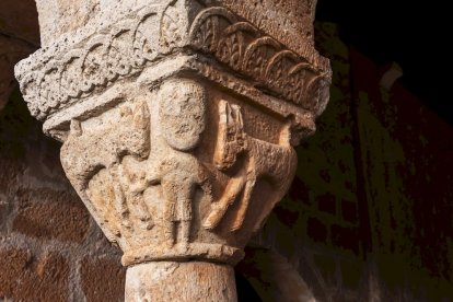 Detalles de uno de los templos más destacados en el patrimonio soriano