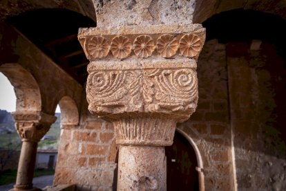 Detalles de uno de los templos más destacados en el patrimonio soriano