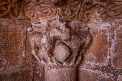 Detalles de uno de los templos más destacados en el patrimonio soriano