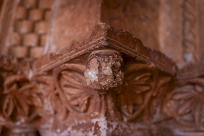 Detalles de uno de los templos más destacados en el patrimonio soriano