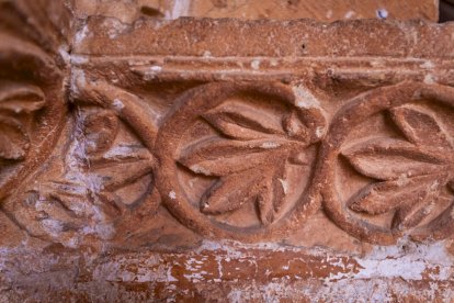 Detalles de uno de los templos más destacados en el patrimonio soriano