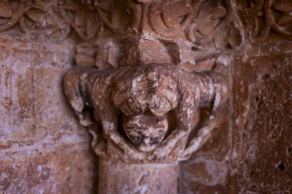 Detalles de uno de los templos más destacados en el patrimonio soriano