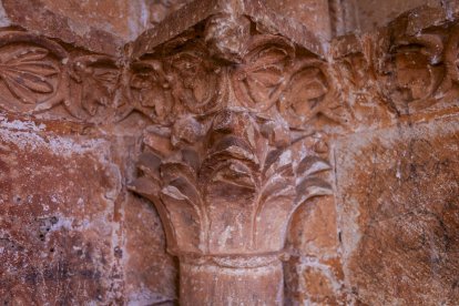 Detalles de uno de los templos más destacados en el patrimonio soriano