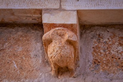 Detalles de uno de los templos más destacados en el patrimonio soriano