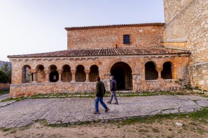 Detalles de uno de los templos más destacados en el patrimonio soriano