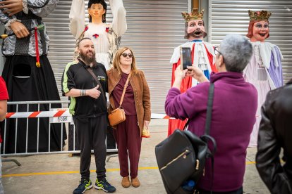Gigantes y cabezudos convierten la Gigantalia 2024 en una fiesta.