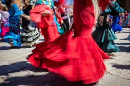 Fin de fiesta de la Feria de Abril 2024 en Soria.