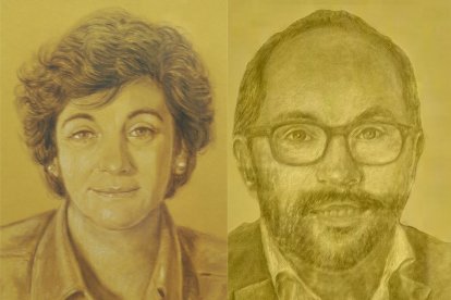 A la izquierda, María Jesús Ruiz, presidenta entre 1994 y 2000; a la derecha, Luis Rey, presidente entre 2015 y 2019
