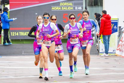 Buena jornada deportiva por el centro de la capital