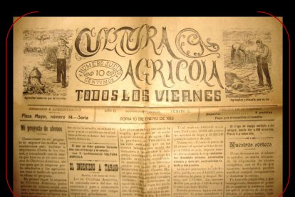 Mancheta gráfica del número 15 de ´Cultura Agrícola´, del 10.01.1913. [AMS/JAGB]