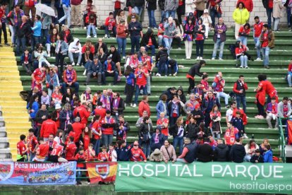 El Numancia cae ante el Cacereño y se despide del ascenso directo.